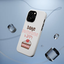 DistinctInk ToughCase for Apple iPhone, Compatible with MagSafe Charging - Bake Someone Happy