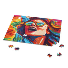 DistinctInk Jigsaw Puzzle with Addictive Adventure Story Design for LGBTQ+ Pride