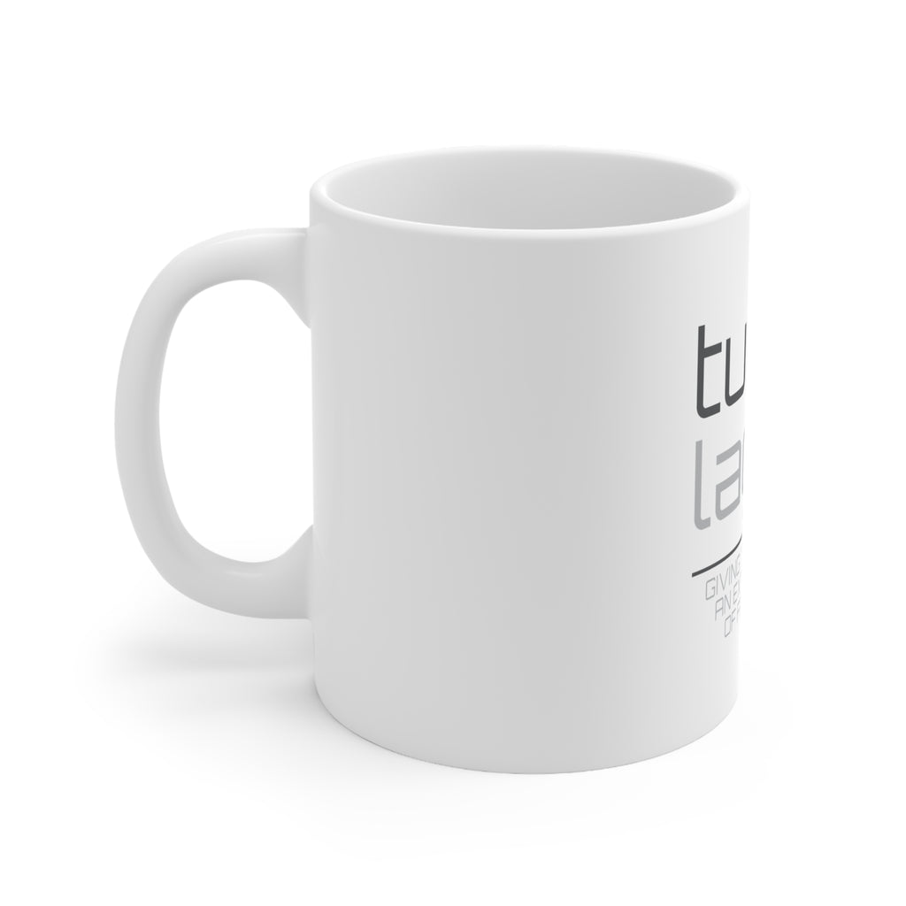 Glossy White Coffee / Tea Mug - Turbo Lag - Giving N/A Cars False Hope, view 2