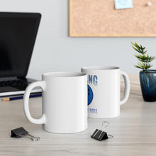 DistinctInk Glossy White Coffee / Tea Mug - Bowling That's How I Roll