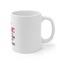 DistinctInk Glossy White Coffee / Tea Mug - Female Mechanic Get It Right the First Time