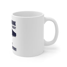 DistinctInk Glossy White Coffee / Tea Mug - You Think I Just Drive a Truck? Torque Tons