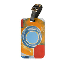 Franklin Guthrie - Mid-Century Modern Design Printed on a Custom Luggage Tag