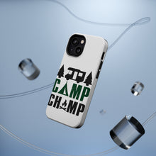 DistinctInk ToughCase for Apple iPhone, Compatible with MagSafe Charging - Camp Champ - Camping Fire