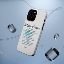 DistinctInk ToughCase for Apple iPhone, Compatible with MagSafe Charging - A Nurse's Prayer