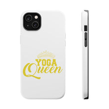 DistinctInk ToughCase for Apple iPhone, Compatible with MagSafe Charging - Yoga Queen Crown