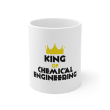 DistinctInk Glossy White Coffee / Tea Mug - King of Chemical Engineering