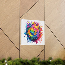 DistinctInk Canvas Wall Art with The Road to Fulfillment for LGBTQ+ Pride