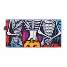 DistinctInk LED Gaming Mouse Pad with Exploring Inner Knowledge Design for Halloween  LGBTQ+ Pride