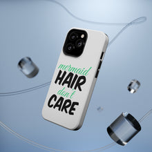 DistinctInk ToughCase for Apple iPhone, Compatible with MagSafe Charging - Mermaid Hair Don't Care