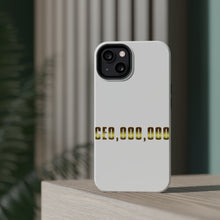 DistinctInk ToughCase for Apple iPhone, Compatible with MagSafe Charging - CEO,000,000 Entrepreneur 3 commo