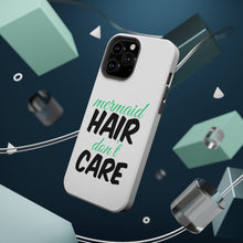 DistinctInk ToughCase for Apple iPhone, Compatible with MagSafe Charging - Mermaid Hair Don't Care