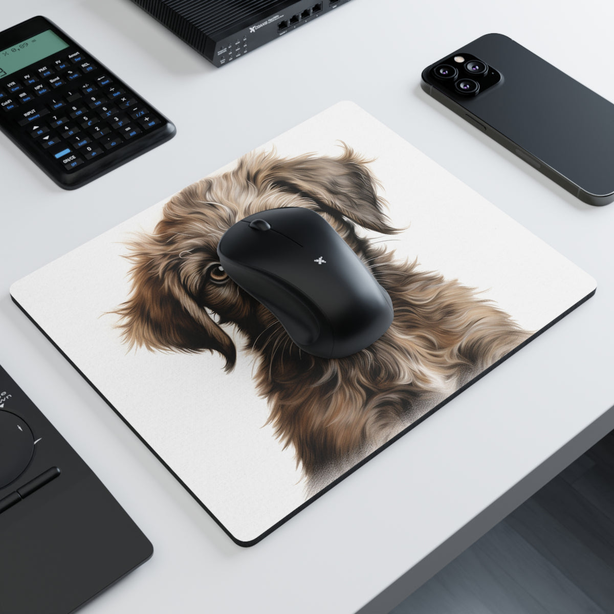 Mouse Pad - Irish Wolfhound Puppy Drawing, view 2
