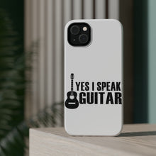DistinctInk ToughCase for Apple iPhone, Compatible with MagSafe Charging - Yes I Speak Guitar