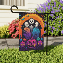 DistinctInk Garden & House Banner Flag with The Paths We Choose Design for Halloween  LGBTQ+ Pride