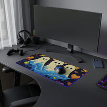 DistinctInk LED Gaming Mouse Pad with A Life Of Adventure Design for Halloween  LGBTQ+ Pride