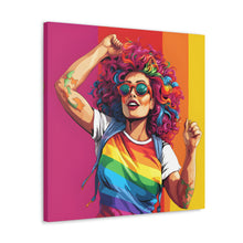 DistinctInk Canvas Wall Art with Leading a New Path for LGBTQ+ Pride