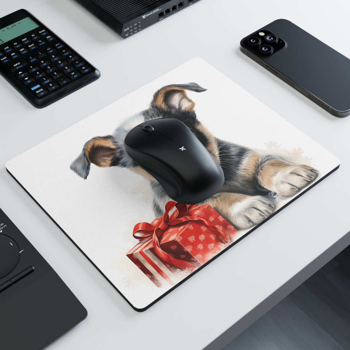 Mouse Pad - Australian Cattle Dog Puppy Drawing, view 2