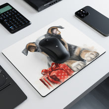 DistinctInk Mouse Pad - 1/4" Foam Rubber - Australian Cattle Dog Puppy Drawing