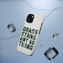 DistinctInk ToughCase for Apple iPhone, Compatible with MagSafe Charging - Grass Stains Ain't No Thang