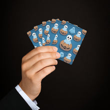 DistinctInk Playing / Poker Cards with Ghost Skeleton Pumpkin Pattern Design for Halloween