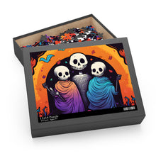 DistinctInk Jigsaw Puzzle with The Paths We Choose Design for Halloween  LGBTQ+ Pride