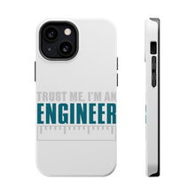 DistinctInk ToughCase for Apple iPhone, Compatible with MagSafe Charging - Trust Me I'm an Engineer