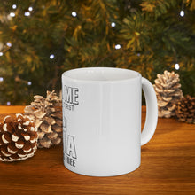 DistinctInk Glossy White Coffee / Tea Mug - Touch Me. First MMA Lesson is Free.