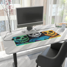 DistinctInk LED Gaming Mouse Pad with Creating Lasting Memories Design for Halloween  LGBTQ+ Pride