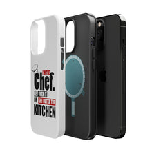 DistinctInk ToughCase for Apple iPhone, Compatible with MagSafe Charging - I'm the Chef Get Over it