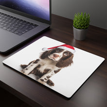 DistinctInk Mouse Pad - 1/4" Foam Rubber - English Springer Spaniel Puppy