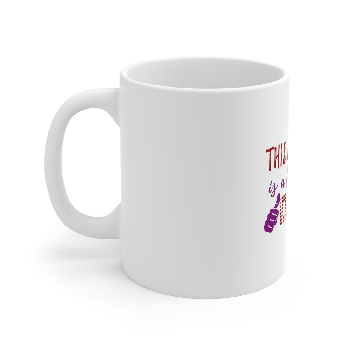 Glossy White Coffee / Tea Mug - This Attorney is a Fabulous Diva, view 2