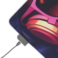 DistinctInk LED Gaming Mouse Pad with Living a Full Life Design for LGBTQ+ Pride
