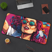 DistinctInk Desk Mat with Leading a New Path Design for LGBTQ+ Pride