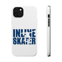 DistinctInk ToughCase for Apple iPhone, Compatible with MagSafe Charging - Inline Skater - Skating