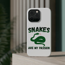 DistinctInk ToughCase for Apple iPhone, Compatible with MagSafe Charging - Snakes Are My Passion