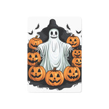 DistinctInk Playing / Poker Cards with Ghost Skeleton Pumpkins Pattern Design for Halloween