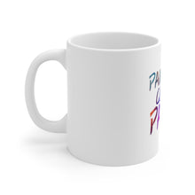 DistinctInk Glossy White Coffee / Tea Mug - Painters Gonna Paint