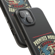 DistinctInk Tough Case for iPhone, Compatible with MagSafe Charging | Trump - Promises Made, Promises Kept | Conservative