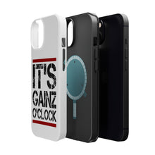 DistinctInk ToughCase for Apple iPhone, Compatible with MagSafe Charging - It's Gainz O'Clock Working Out