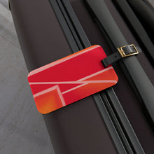 Miya Hudson-Clarke - Mid-Century Modern Design Printed on a Custom Luggage Tag