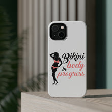 DistinctInk ToughCase for Apple iPhone, Compatible with MagSafe Charging - Bikini Body in Progress