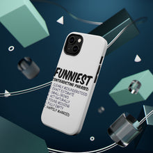 DistinctInk ToughCase for Apple iPhone, Compatible with MagSafe Charging - Funniest Contradicting Phrases - Married