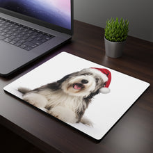 DistinctInk Mouse Pad - 1/4" Foam Rubber - Old English Sheepdog