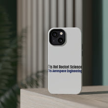 DistinctInk ToughCase for Apple iPhone, Compatible with MagSafe Charging - Not Rocket Scient - Aerospace Engineering