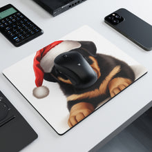 DistinctInk Mouse Pad - 1/4" Foam Rubber - Rottweiler Puppy Drawing