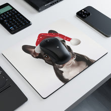 DistinctInk Mouse Pad - 1/4" Foam Rubber - Boston Terrier