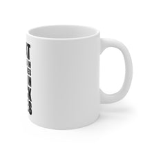 DistinctInk Glossy White Coffee / Tea Mug - What Happens in Black Holes Stays in Black Holes