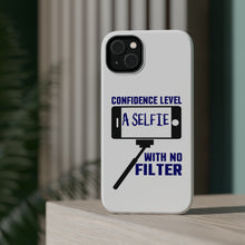 DistinctInk ToughCase for Apple iPhone, Compatible with MagSafe Charging - Confidence Level Selfie with No Filter