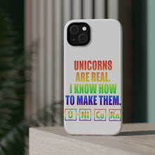 DistinctInk ToughCase for Apple iPhone, Compatible with MagSafe Charging - Unicorns Are Real. I Know How To Make Them